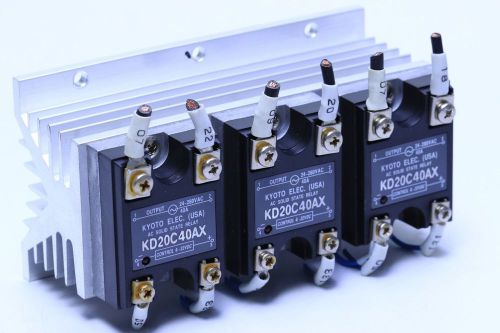 Kyoto electric kd20c40ax  dc to ac solid state relay 4-32vdc (61at) for sale