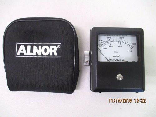 Alnor velometer jr. air velocity meter 8100a-16 for sale