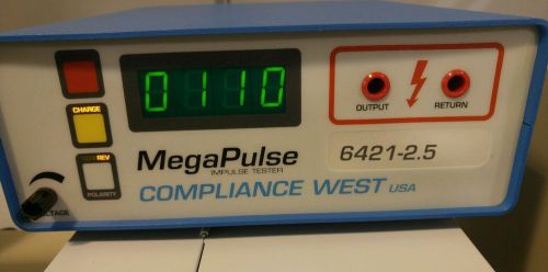 Compliance West Megapulse Impulse Tester 6421-2.5