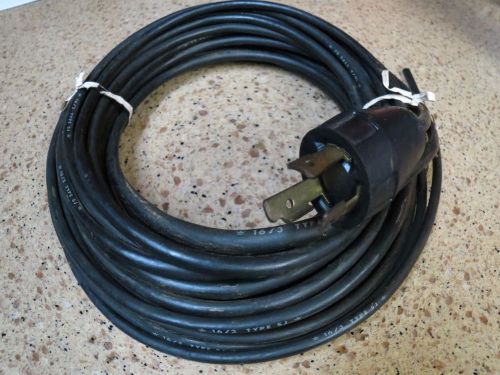 Electrical cord 220 v. 16/3,  twist lock prong  50 ft.