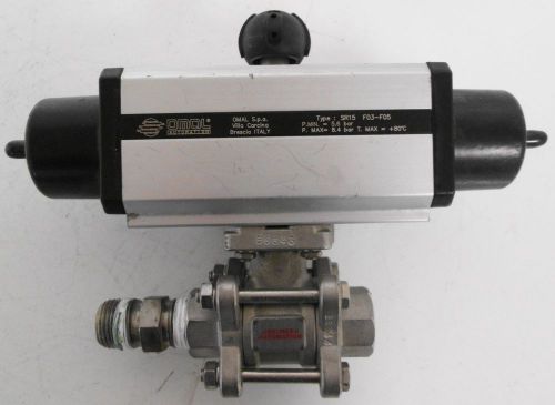 OMAL Automation  SR15 F03-F05 Actuator with DN15-1/2 F03/F04 Valve