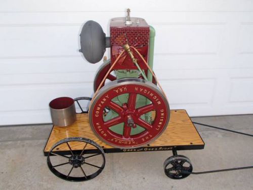 Antique  hit &amp; miss new way gas engine 3.5hp new way restored for sale