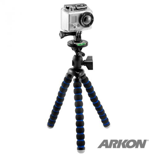 Gprotrixl: arkon flexible 11&#034; tripod for gopro hero action cameras for sale
