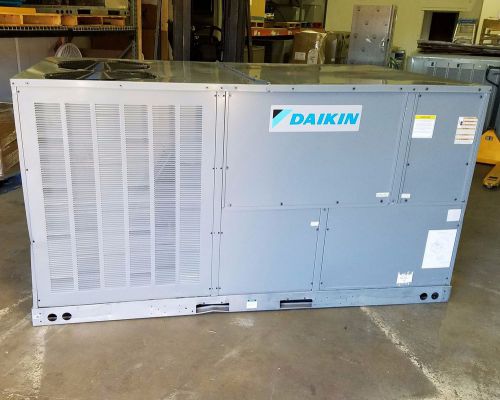 Daikin 7.5 ton pkg. air conditioner, elec. heat optional, 460v 3 ph - new 152 for sale