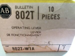 (13) Lot Of 13 allen bradley 802t-W1A: One Box Of 10 Sealed +3 limit switch arms