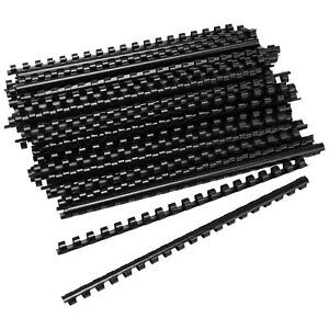 AmazonBasics Plastic Binding Comb, 100 Pcs/Box, 19-Holes, 0.4 in (10 mm), 60 ...