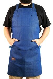 10 Pack of 5 Pocket Professional Denim Aprons (Wholesale Price). Free Shipping.