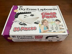 Charles Leonard Dry Erase Lapboard Class Pack, Includes 12 Each of Whiteboards,