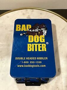 Bad Dog Biter Double Headed Nibbler 4 Piece Machining Kit Set