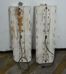 Lot of two 48&#034; Four T5 Bulb Shop Lights - See Description - Local Pickup Only