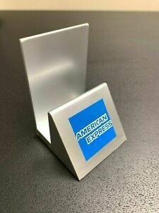 American Express Logo Modern Business Card Holder 3&#034; H 2&#034; L 2&#034; W New in Package