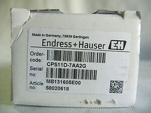 (NEW) Endress+Hauser Sensor for Liquid Analysis CPS11D-7AA2G 58020618