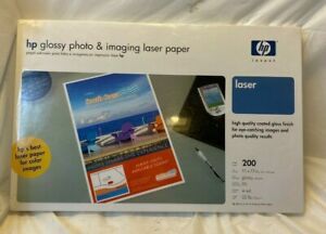 HP Q6546A Laser Glossy Paper 200 32 lb 4 mil Premium Poster Paper 11&#034; x 17&#034; New