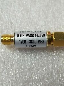 Mini-Circuits VHF-1320+ 1700-3800MHz SMA Coaxial High Pass Filter