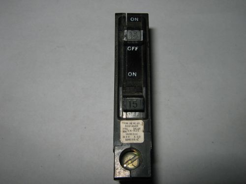 1 pc Square D QO1515 Tandem Circuit Breaker, Used