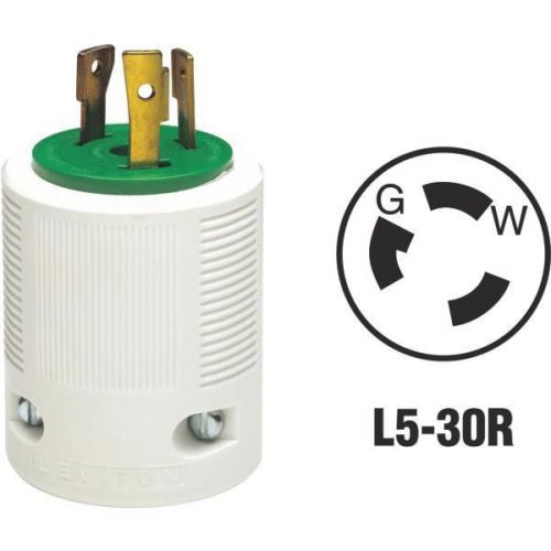 Leviton 70530lp commercial locking cord plug-30a locking cord plug for sale