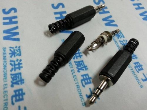 10 pcs 3.5mm Audio Male Soldering Repair Stereo Earphones Jack Plug Connector