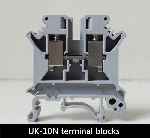 50Pcs UK-10N DIN rail Terminal blocks Phoenix type