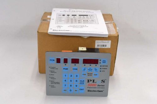 ELECTRO CAM PS-5124-24-M09-A PROGRAMMABLE LIMIT SWITCH PLUS 5000 24V-DC B337226