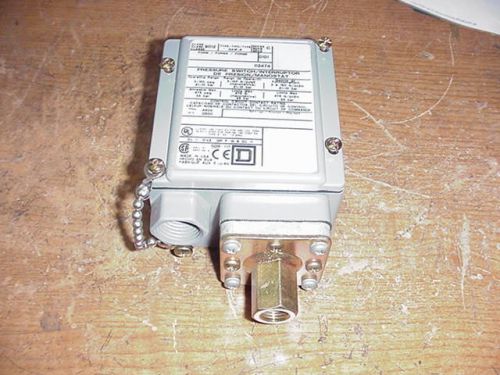 Square-D Machine Tool Pressure Switch Class 9012 Series C Type Gaw-5 150psi New