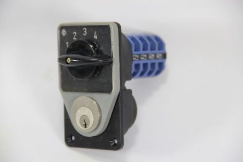 Kraus &amp; Naimer C17 1AH 232 E Position Step Cam Switch, Lockable, NO KEYS