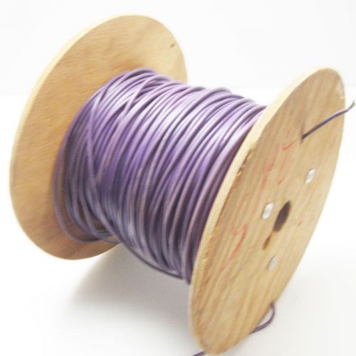 475 feet 10 AWG Purple Unshielded 1 C Wire 600 Volts TC