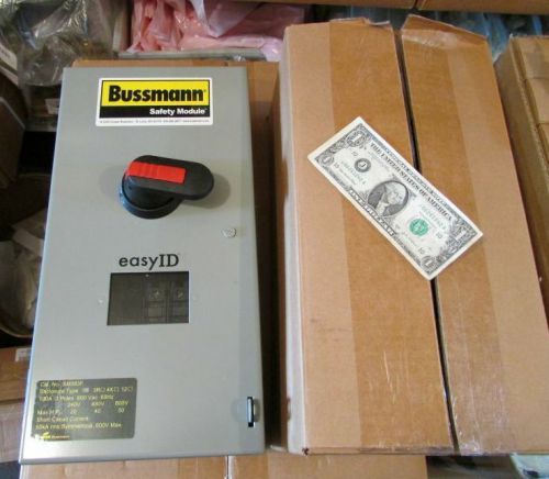 Cooper Bussmann 100A 600V Safety Switches SM363FGG SM363F Electrical Enclosure