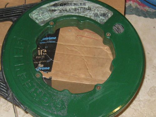 Lot of 2,1-stainless steel-greenlee-100 ft &amp; 1-steel-ideal-240 ft. fish tapes for sale