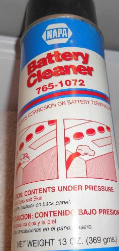 Napa Battery Cleaner, 765-1072, 13 oz. Cleans - Removes Corrosion on Battery New