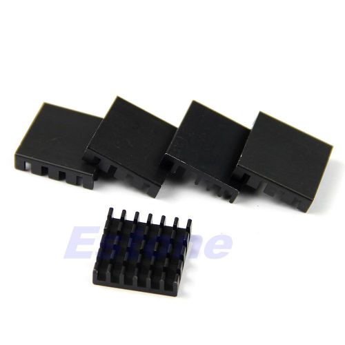 Diy 5pcs 19*19*5mm high quality aluminum heat sink for led power memory chip ic for sale
