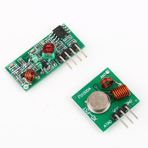 RF transmitter and receiver link kit for Arduino/ARM/MC?U remote control OR