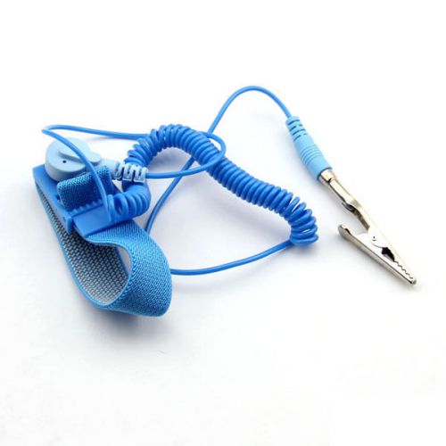 Anti static antistatic esd adjustable wrist strap band grounding wristband for sale