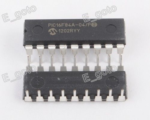 1PCS  original DIP-18 PIC16F84A-04/P PIC16F84A 16F84A 18-pin DIP original