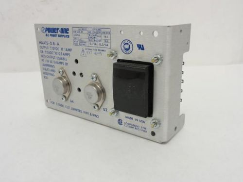 148386 New-No Box, Power-One HAA15-0.8-A Power Supply 100-240VAC In 12VDC Out
