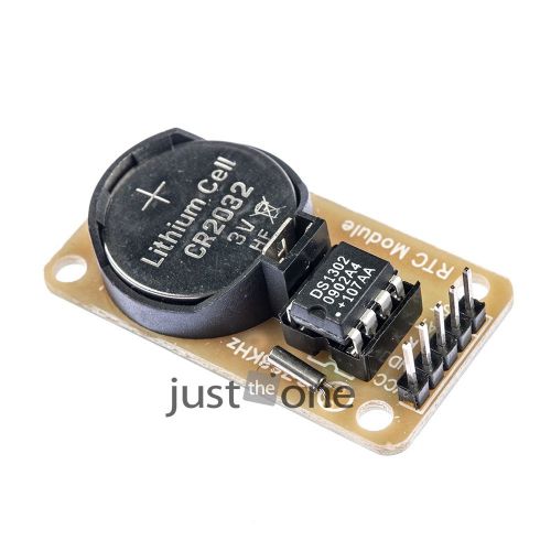 Arduino rtc ds1302 real time clock module for avr arm pic with cr2032 battery for sale