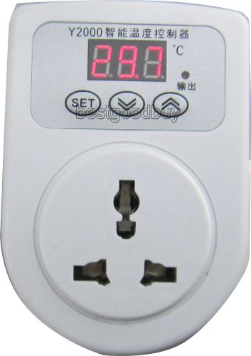 2200w -19.9-99.9 °c ac 110v-220v temp thermostat digital temperature controller for sale