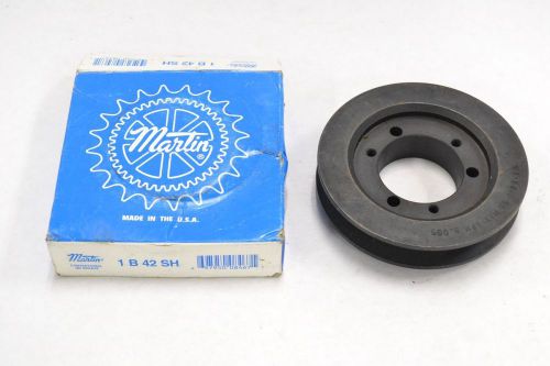 New martin 1 b 42 sh pulley v-belt 1groove 45mm bore sheave b294825 for sale