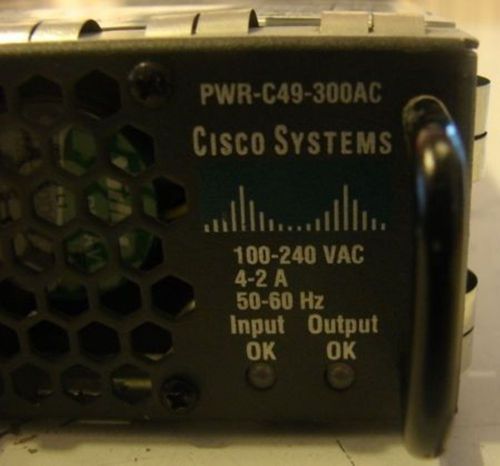 Ciscoo Systems PWR-C49-300A Dc Output 12V-25A