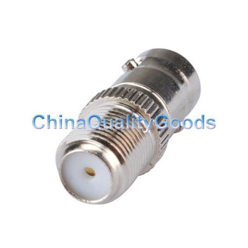 Bnc-f adapter bnc female to f female straight  rf for sale