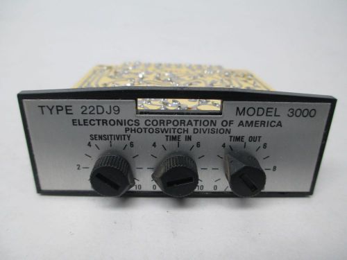 NEW ELECTRONICS CORPORATION OF AMERICA 22DJ9 PHOTOSWITCH CONTROLLER D281127