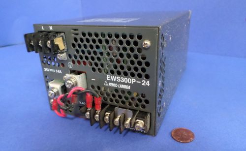 Nemic/lambda ac input 100-240v 50/60hz 6amp ews300p-24 for sale