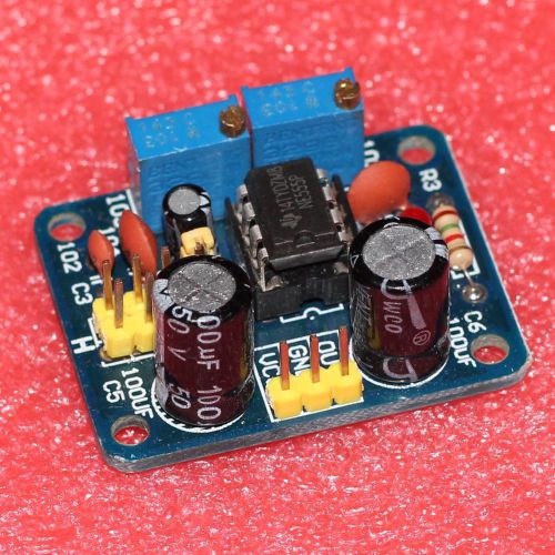 NE555 Duty Cycle and Frequency Adjustable Module Square Wave Pulse generator PCB