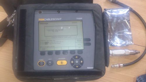 Tektronix CableScout TV220 Coax CATV TDR Cable Tester TV-220