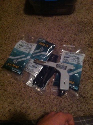 Panduit gs2b cable tie gun and ties! for sale
