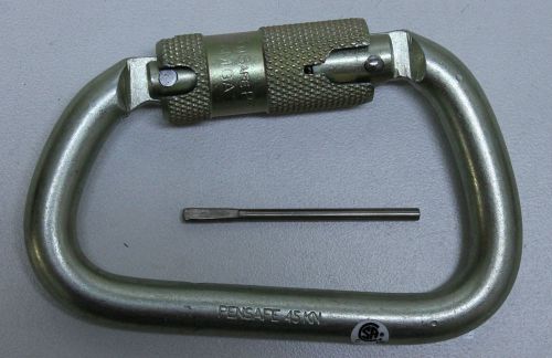 3600 LB Gate Steel Carabineer With Pin - 1 set of 2 (99999)