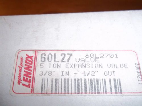 Lennox 6 ton expansion valve 60L27