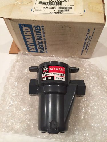 Hayward BS10050T Simplex Basket Strainer 1/2&#034; PVC New in Box