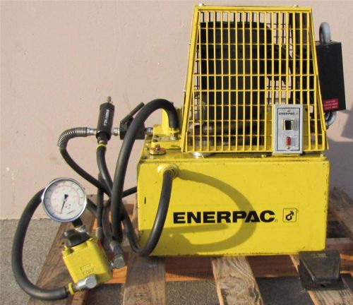 Enerpac hushh-pump hydraulic pump 10,000 psi 1.5 hp for sale