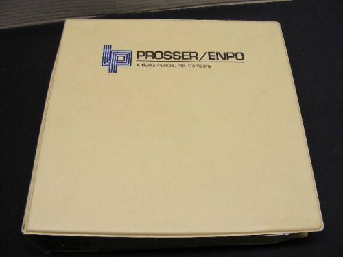 1980&#039;s 1990&#039;s Prosser Enpo Burks Pumps Information, Sales, Bullentins, Guide