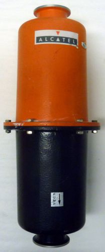 Alcatel kf40 oil mist eliminator flange vacuum pump filter 13&#034; long for sale